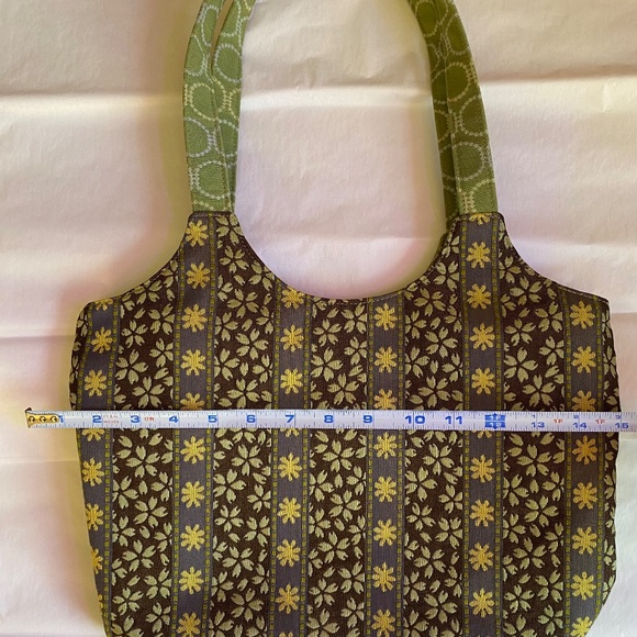 Maruca Monarch Shoulder Bag Green Purse Handmade Boulder Colorado - Picture 4 of 6